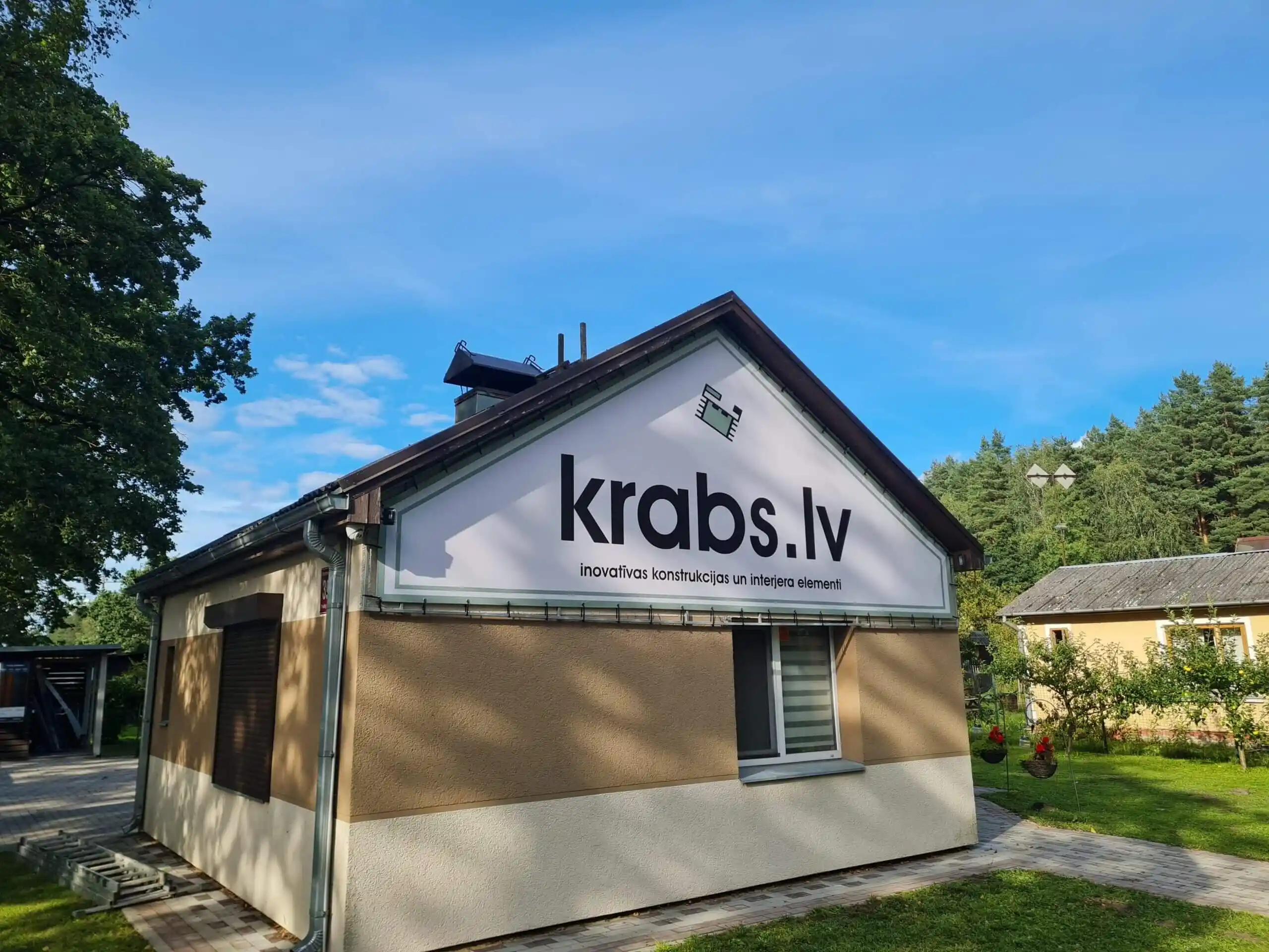 Trijstūrveida PVC reklāmas baneris